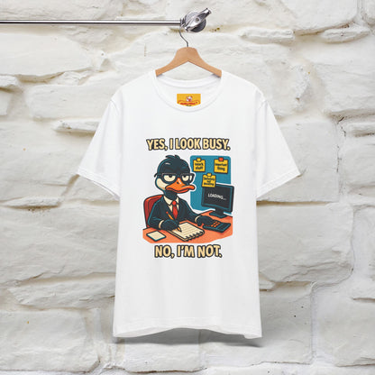 ''Yes, I Look Busy. No I'm Not.''|  Sarcastic Cat T-Shirt | Nunu&Miao Studio