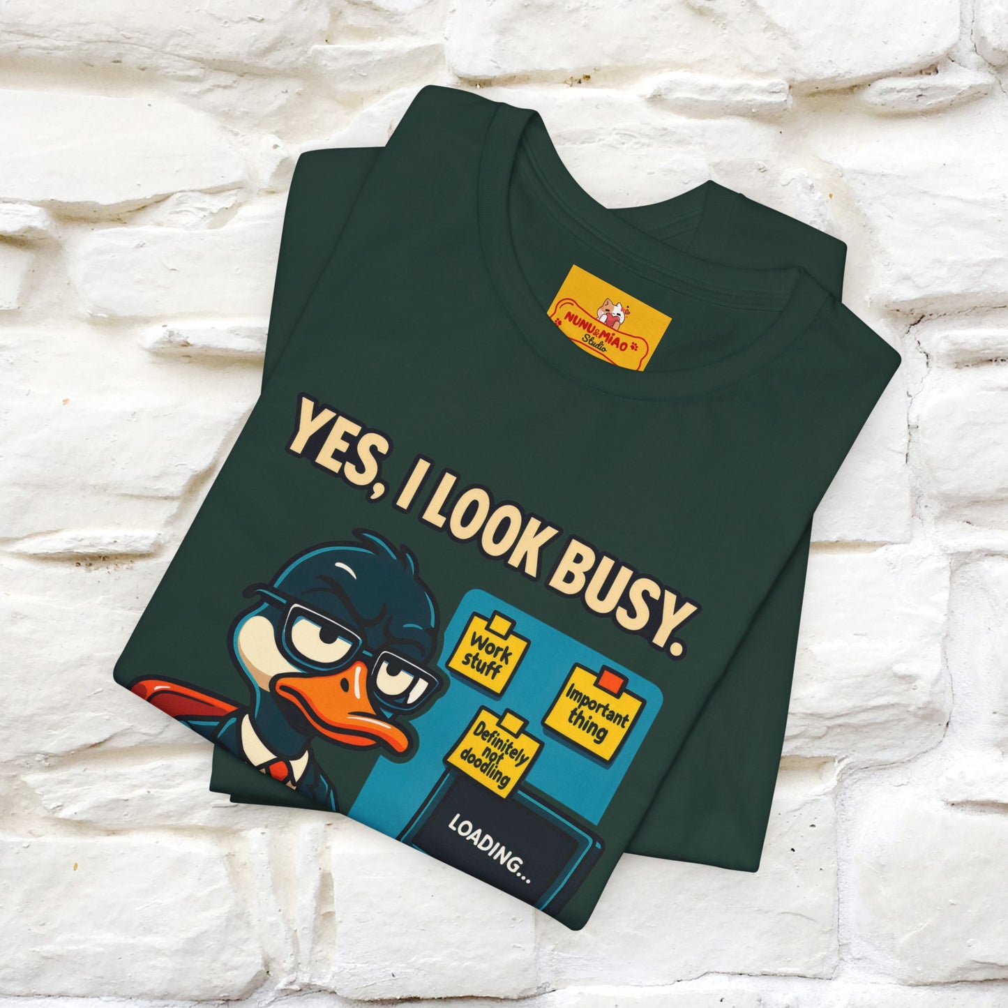 ''Yes, I Look Busy. No I'm Not.''|  Sarcastic Cat T-Shirt | Nunu&Miao Studio
