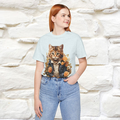 "Garden Guardian" Cat T-Shirt for Men & Women | 100% Cotton* 🌱🐾