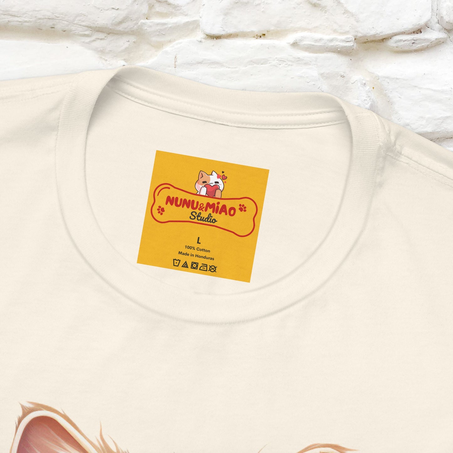 "Mr. Meow" Elegante T-shirt con gatto per uomo e donna | 100% cotone*