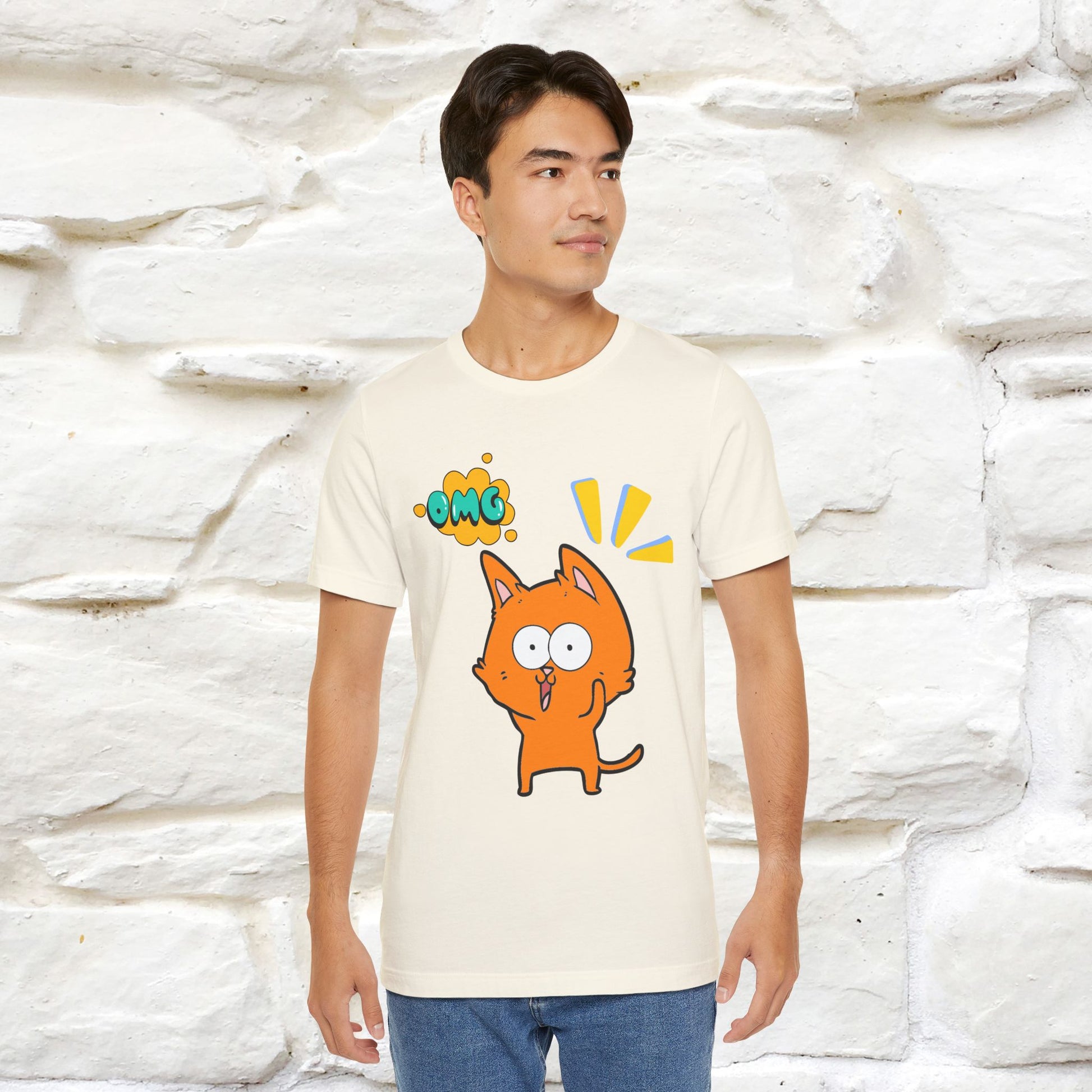 ''Oh My God'' Cat T-Shirt | Nunu&Miao Studio - Nunu&Miao Studio