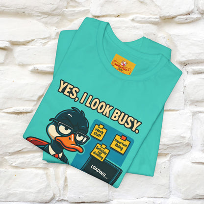 ''Yes, I Look Busy. No I'm Not.''|  Sarcastic Cat T-Shirt | Nunu&Miao Studio