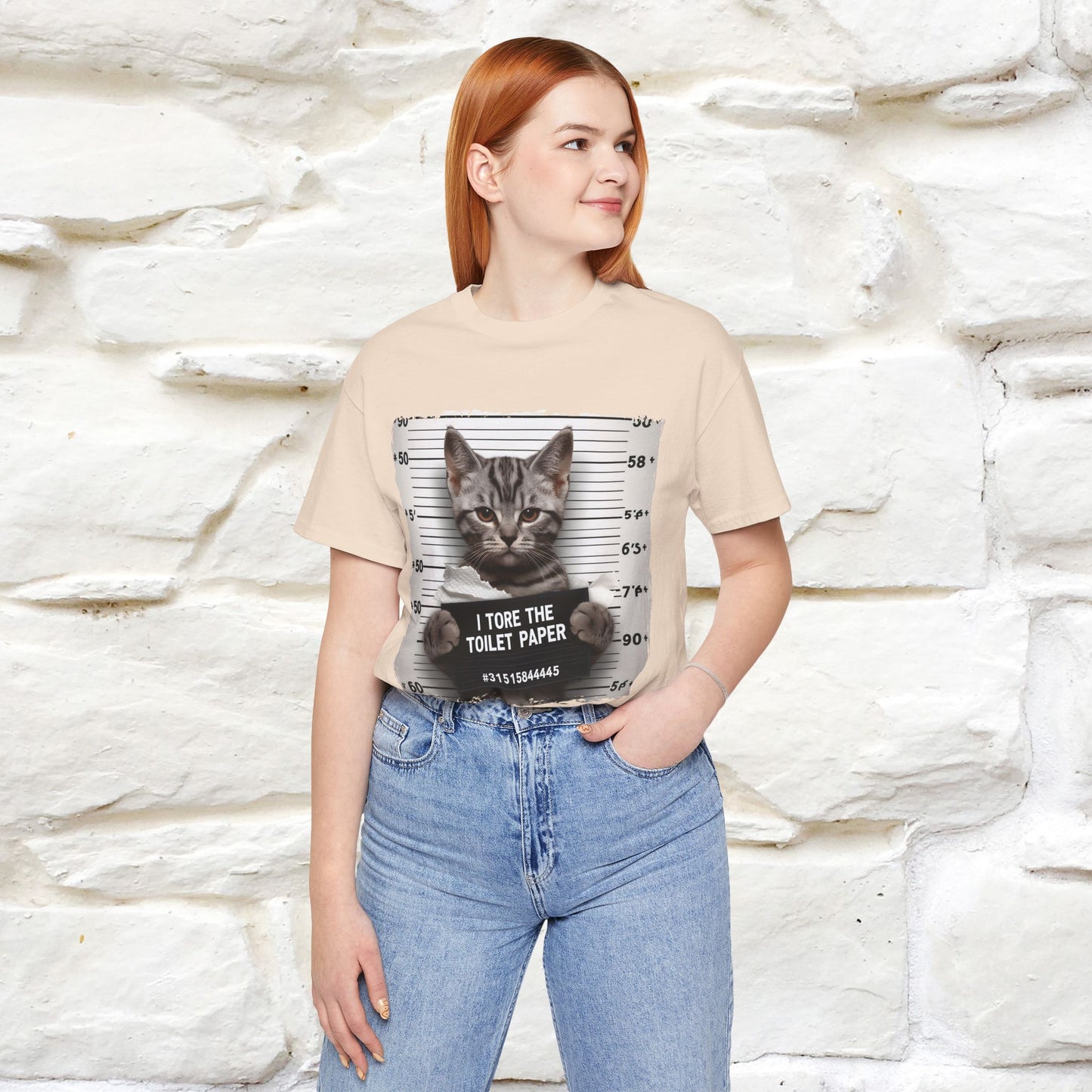 ''I Tore The Toilet Paper'' | Funny Cat T-Shirt | Nunu&Miao Studio
