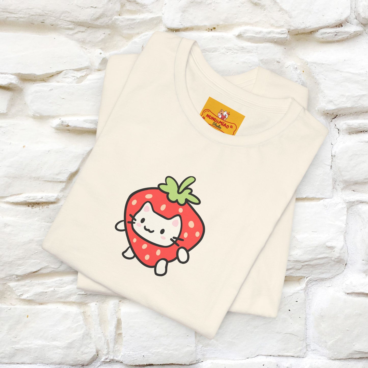 "Dream Without Fear And Love Without Limits'' Cat T-Shirt | Front & Back Design | Nunu&Miao Studio