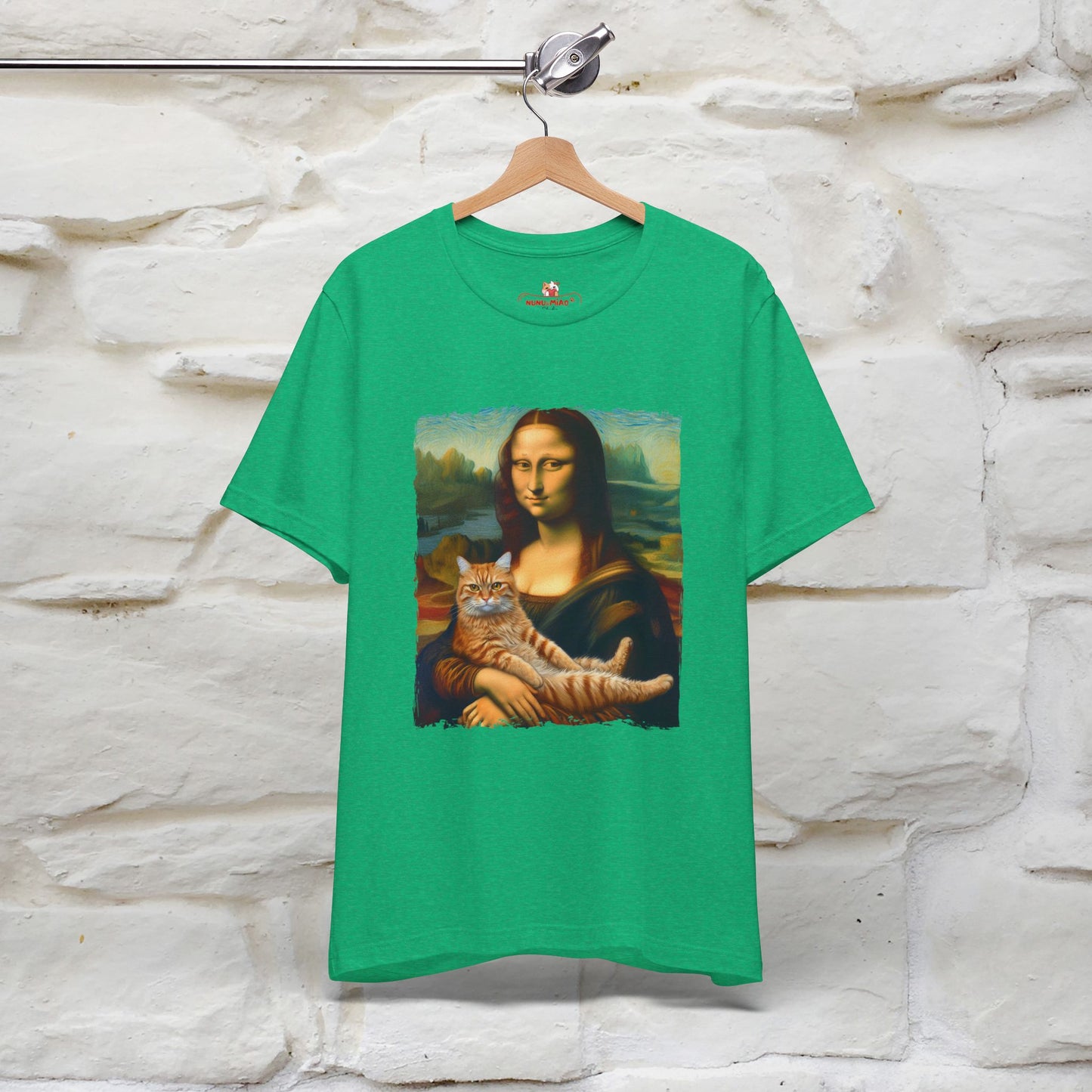 Mona Lisa’s Cat T-Shirt | Classic Art-Inspired Cat Tee for Men & Women | 100% Cotton*