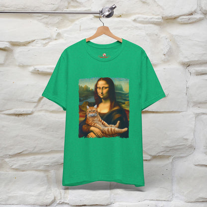 Mona Lisa’s Cat T-Shirt | Classic Art-Inspired Cat Tee for Men & Women | 100% Cotton*