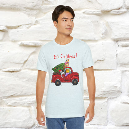 It's Christmas | Festive Cat Christmas Shirt for Men & Women | 100% Cotton*