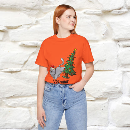 "I Do What I Want" |Funny Cat T-Shirt | Nunu&Miao Studio
