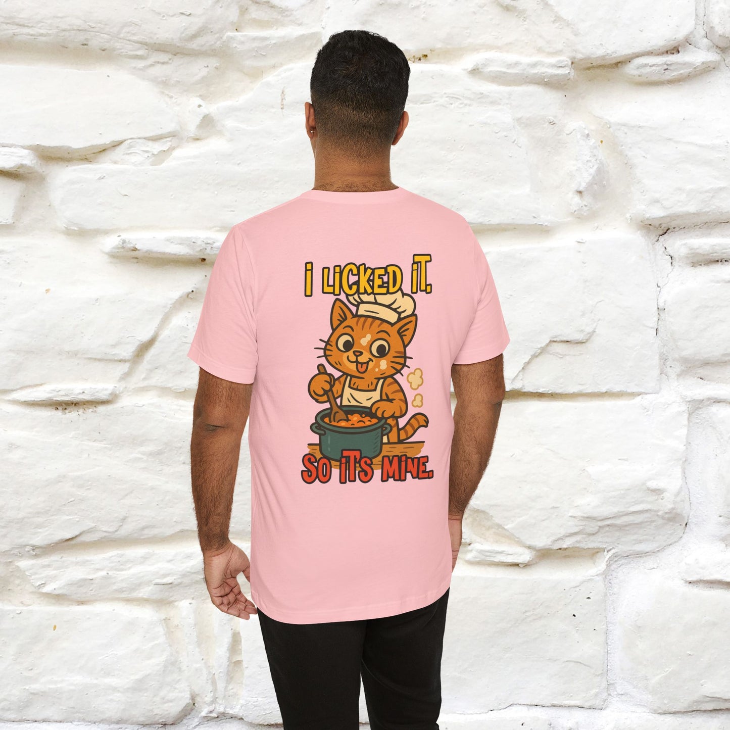 "I Licked It. It's Mine  " |Cat T-Shirt | Nunu&Miao Studio