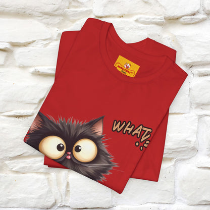 ''What ?'' | Cat T-Shirt  | Nunu&Miao Studio