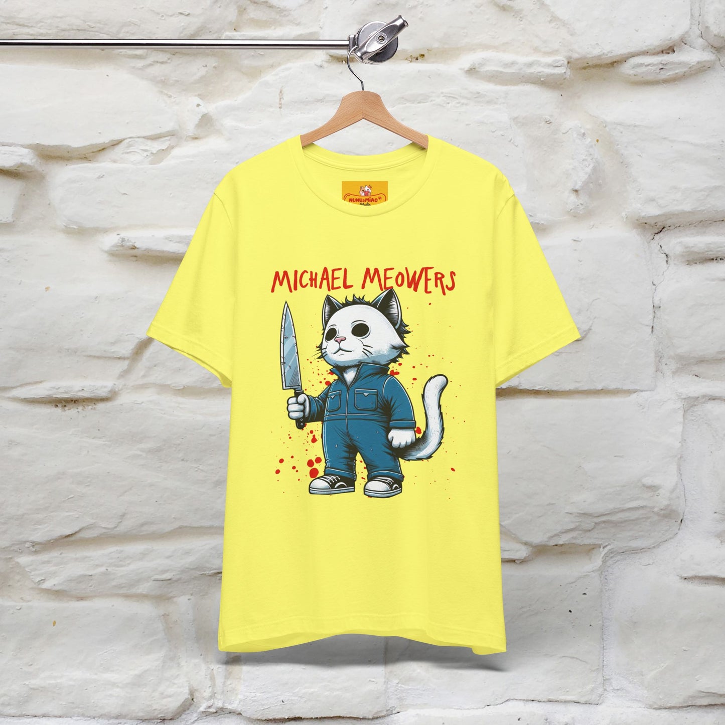 ''Michael Meowers'' Cat T-Shirt |  | Nunu&Miao Studio