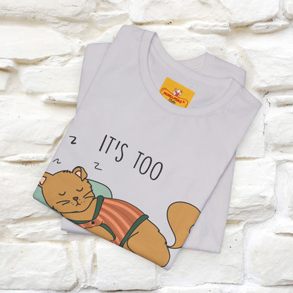 ''It’s Too Peopley Outside'' | Funny Cat T-Shirt | Nunu&Miao Studio