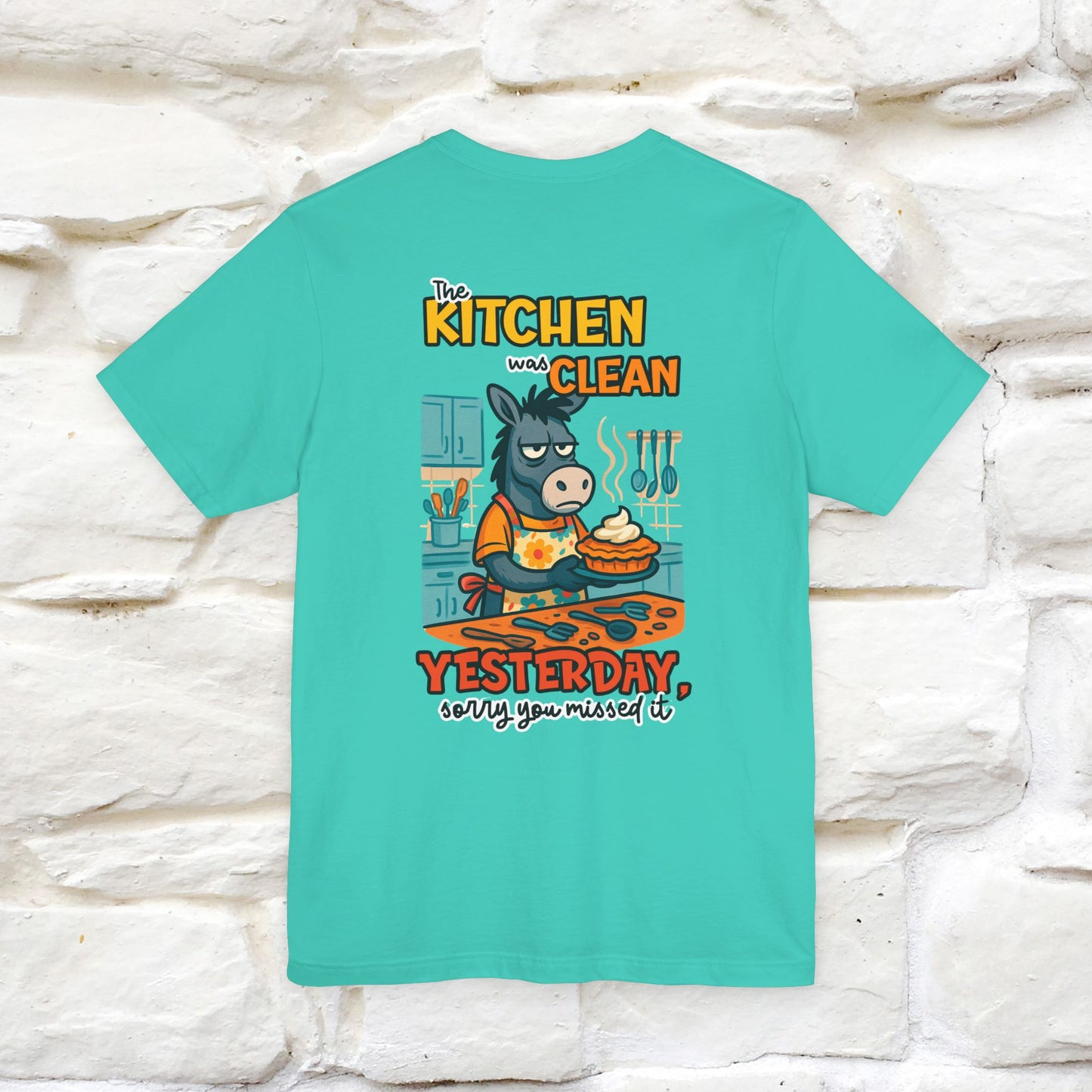 "The Kitchen Was Clean... " |Funny T-Shirt | Nunu&Miao Studio