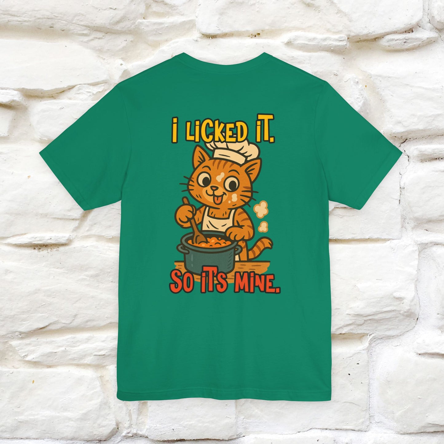 "I Licked It. It's Mine  " |Cat T-Shirt | Nunu&Miao Studio