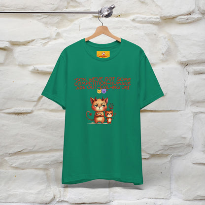 "Humans Are Out-Evil-Ing Us." Cat  T-shirt |Nunu&Miao Studio