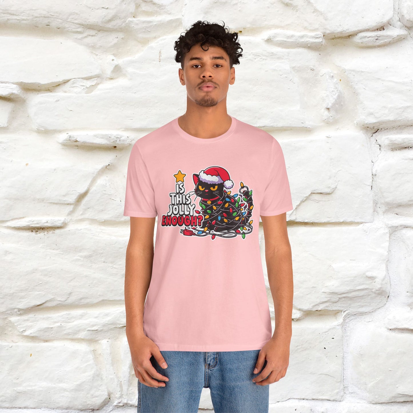 “Is This Jolly Enough?” | Cat T-Shirt | Nunu&Miao Studio