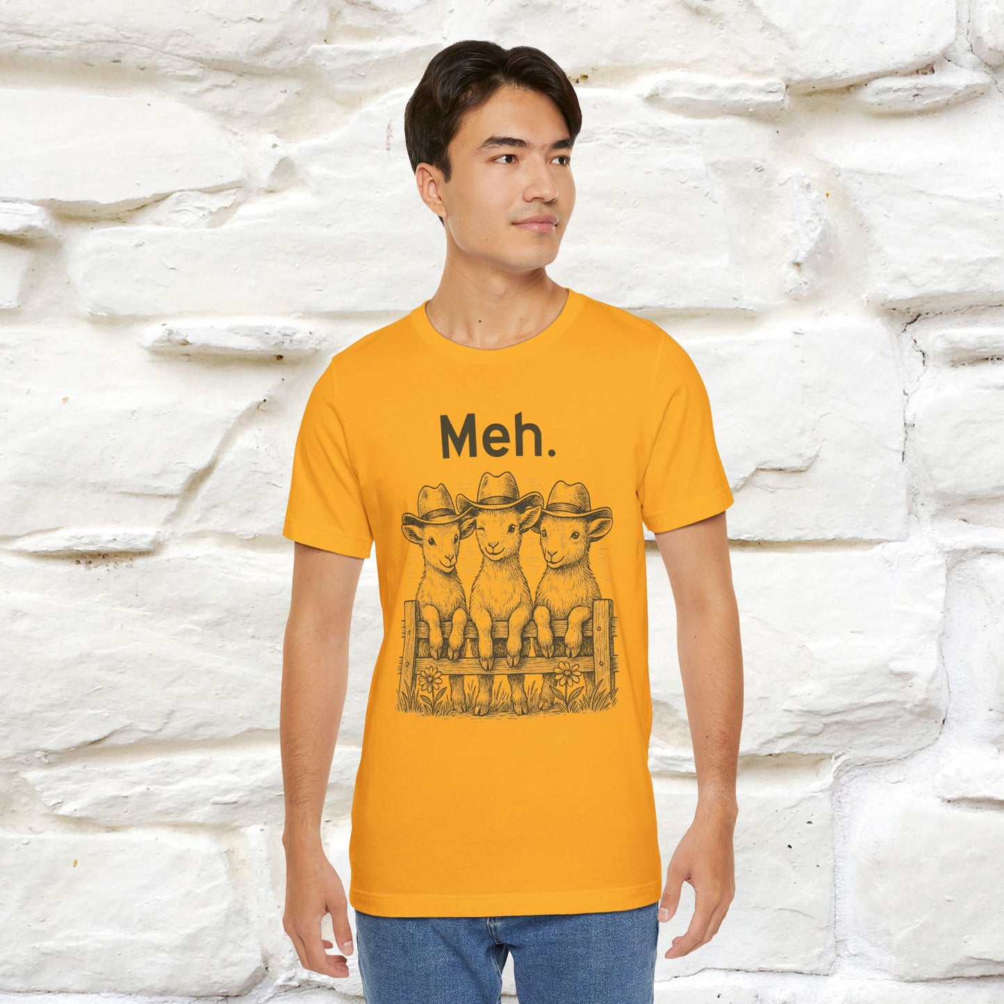 "Meh" Cute T-shirt |Nunu&Miao Studio
