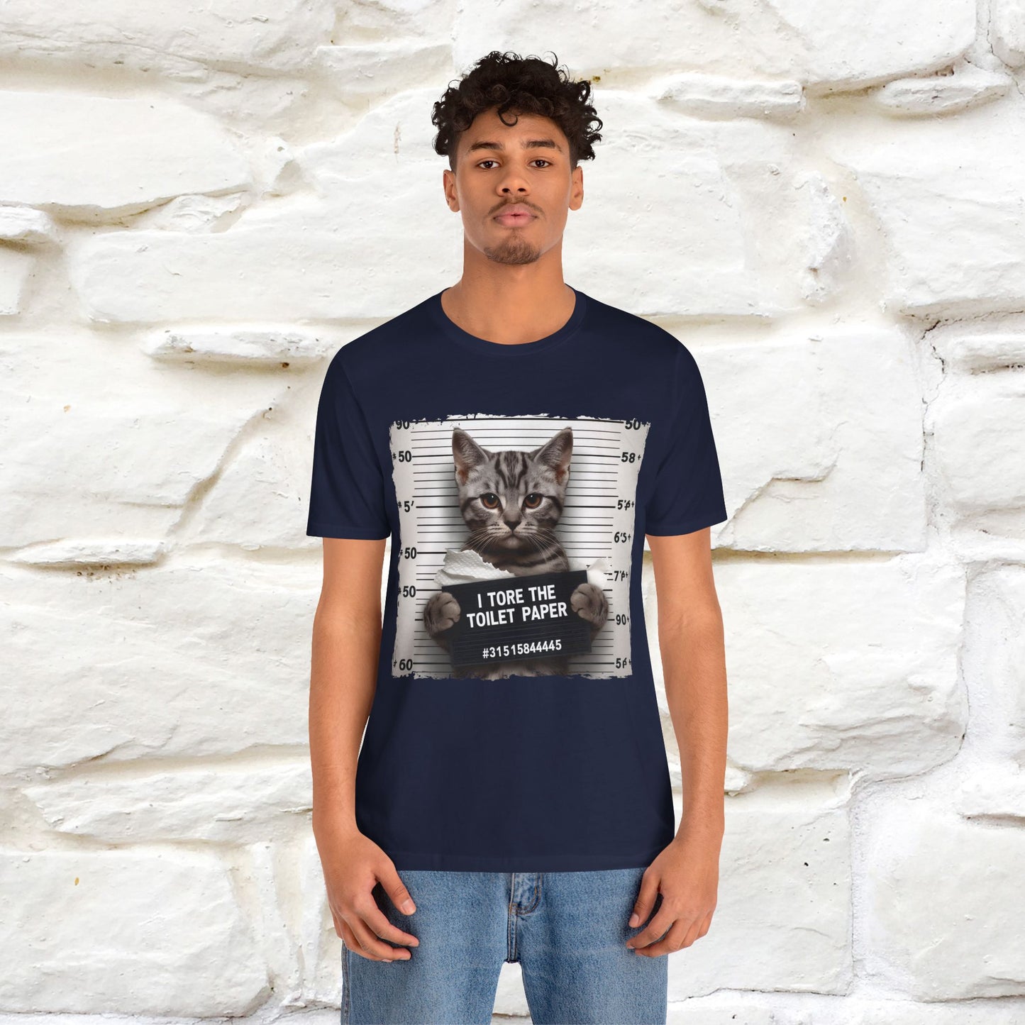 ''I Tore The Toilet Paper'' | Funny Cat T-Shirt | Nunu&Miao Studio