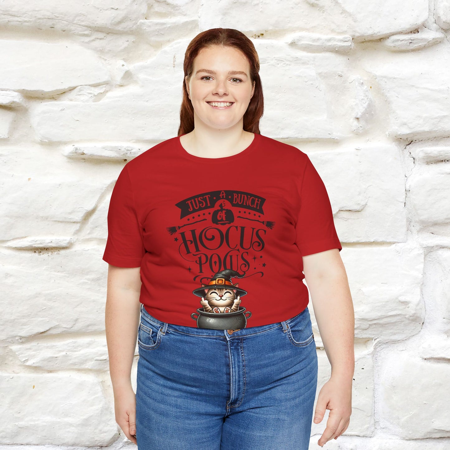 "Just A Bunch Of Hocus Pocus" Cat  T-shirt |Nunu&Miao Studio