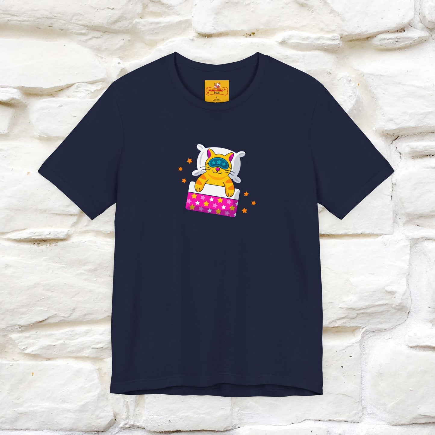 "I Am Sorry I Have Plans With My Bed" |  Cat T-Shirt | Front & Back Design | Nunu&Miao Studio