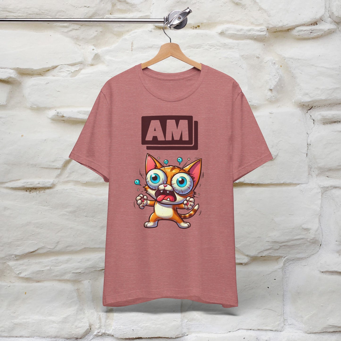 ''I' Am'' T-shirt for Man 100% Cotton* - Nunu&Miao Studio