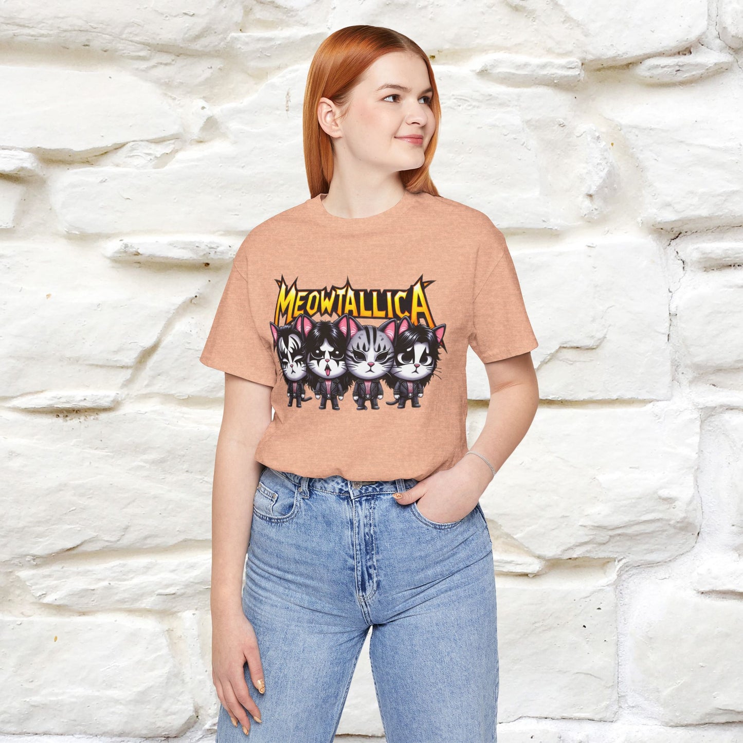 Meowtallica T-Shirt | Rock-Inspired Cat Tee for Men & Women | 100% Cotton*