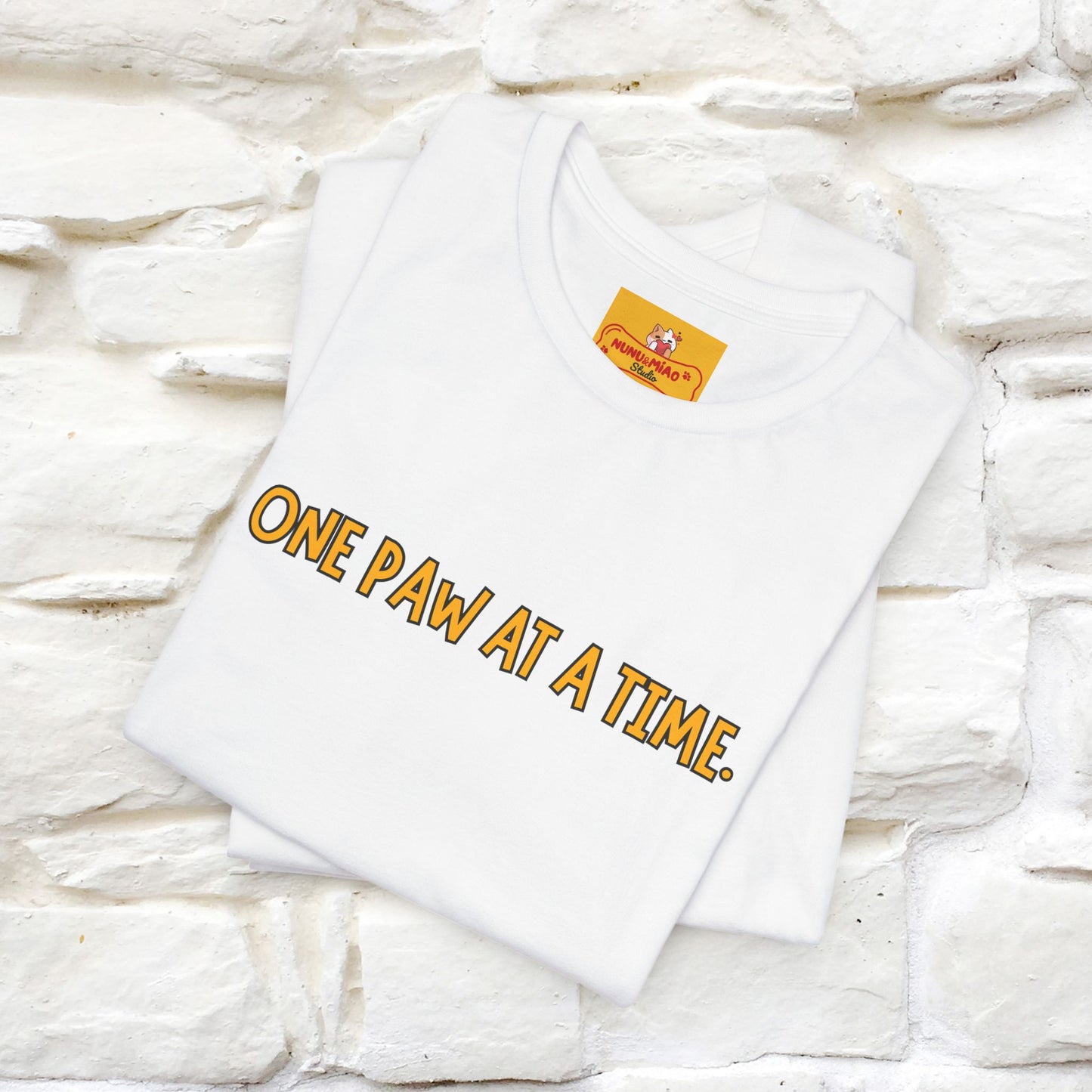 "Life Is A Journey'' Cat T-Shirt | Front & Back Design | Nunu&Miao Studio