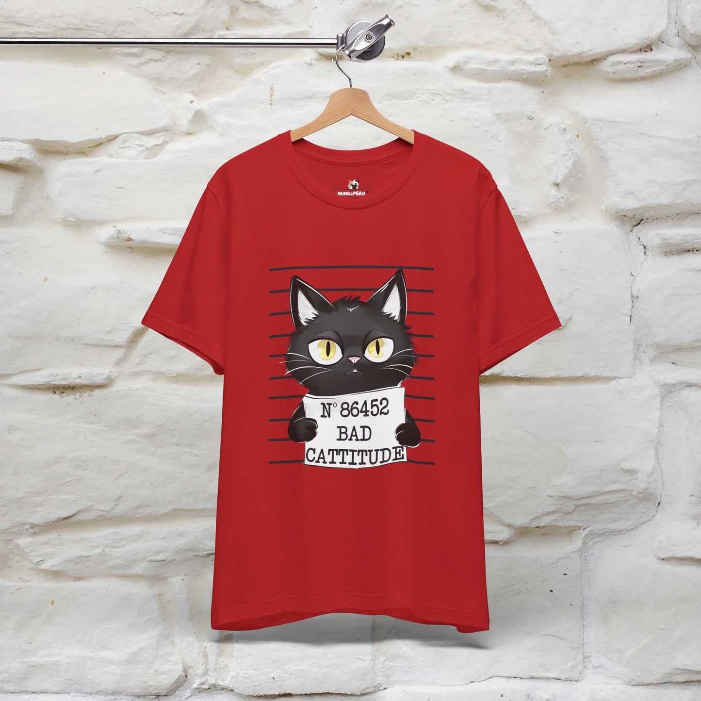 "Bad Cattitude" T-Shirt for Men & Women | 100% Cotton*