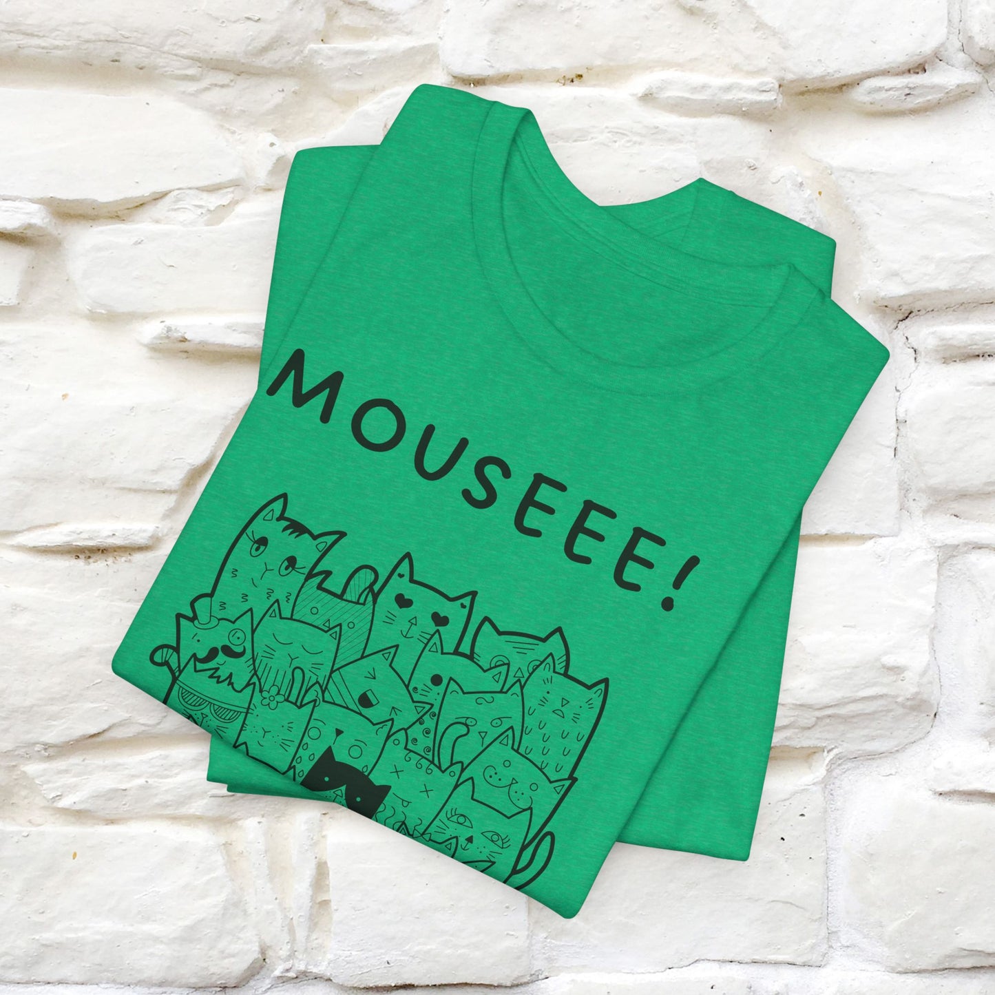 "Mouseee!" Cute Cat T-Shirt for Men & Women | 100% Cotton* 🐾