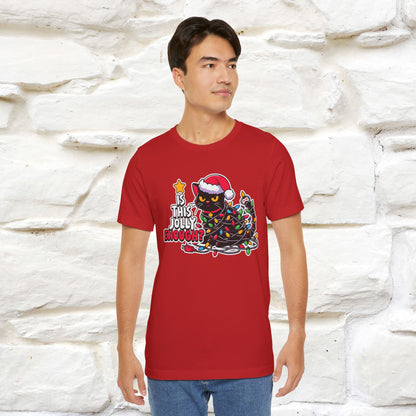 “Is This Jolly Enough?” | Cat T-Shirt | Nunu&Miao Studio