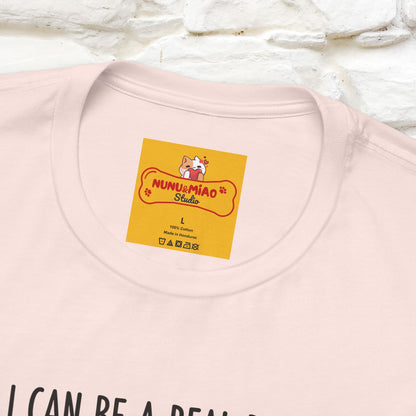 "I Can Be a Real Devil Before My Coffe" Funny T-shirt |Nunu&Miao Studio