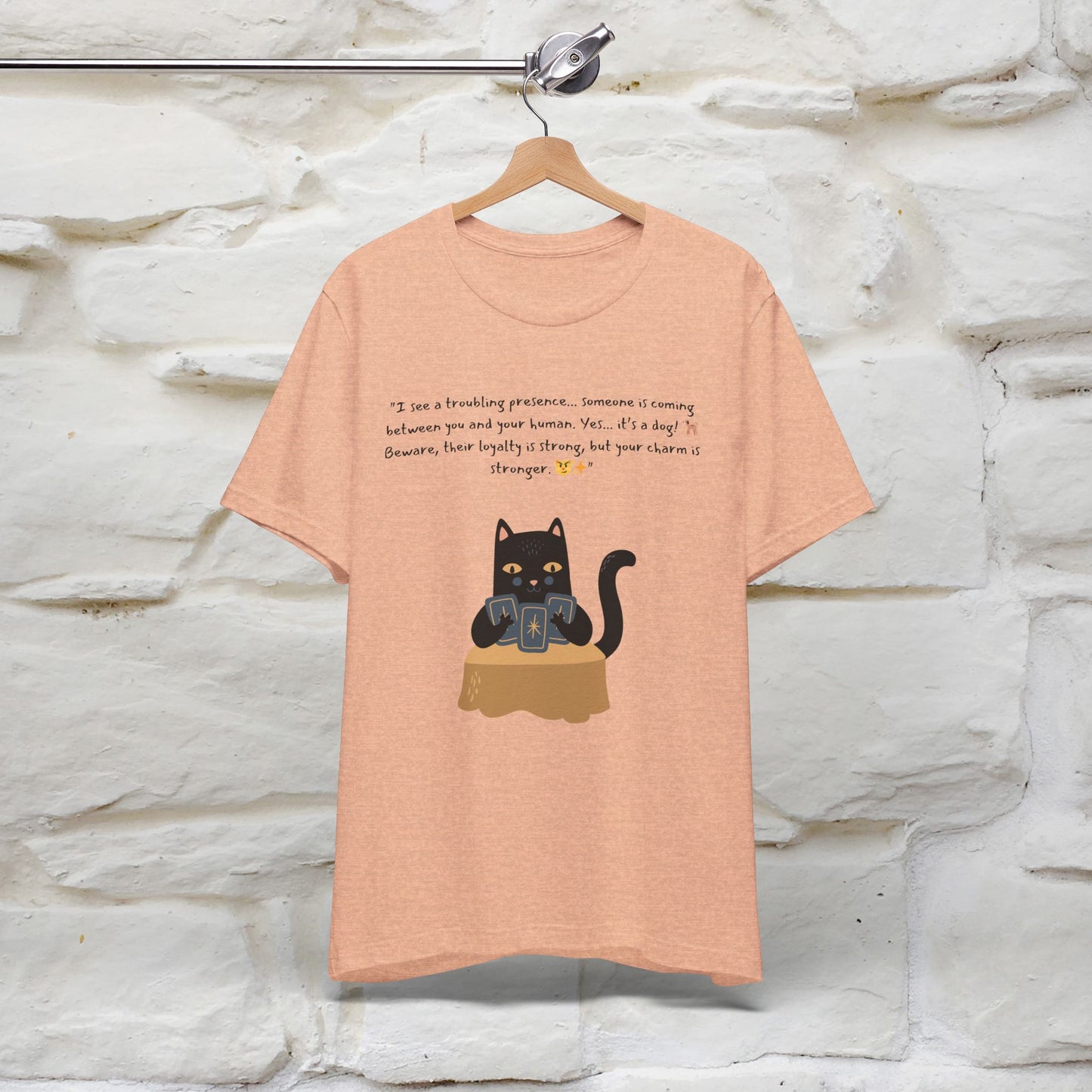 "The Cat's Tarot: Secrets Revealed" Cat T-Shirt for Men & Women | 100% Cotton*