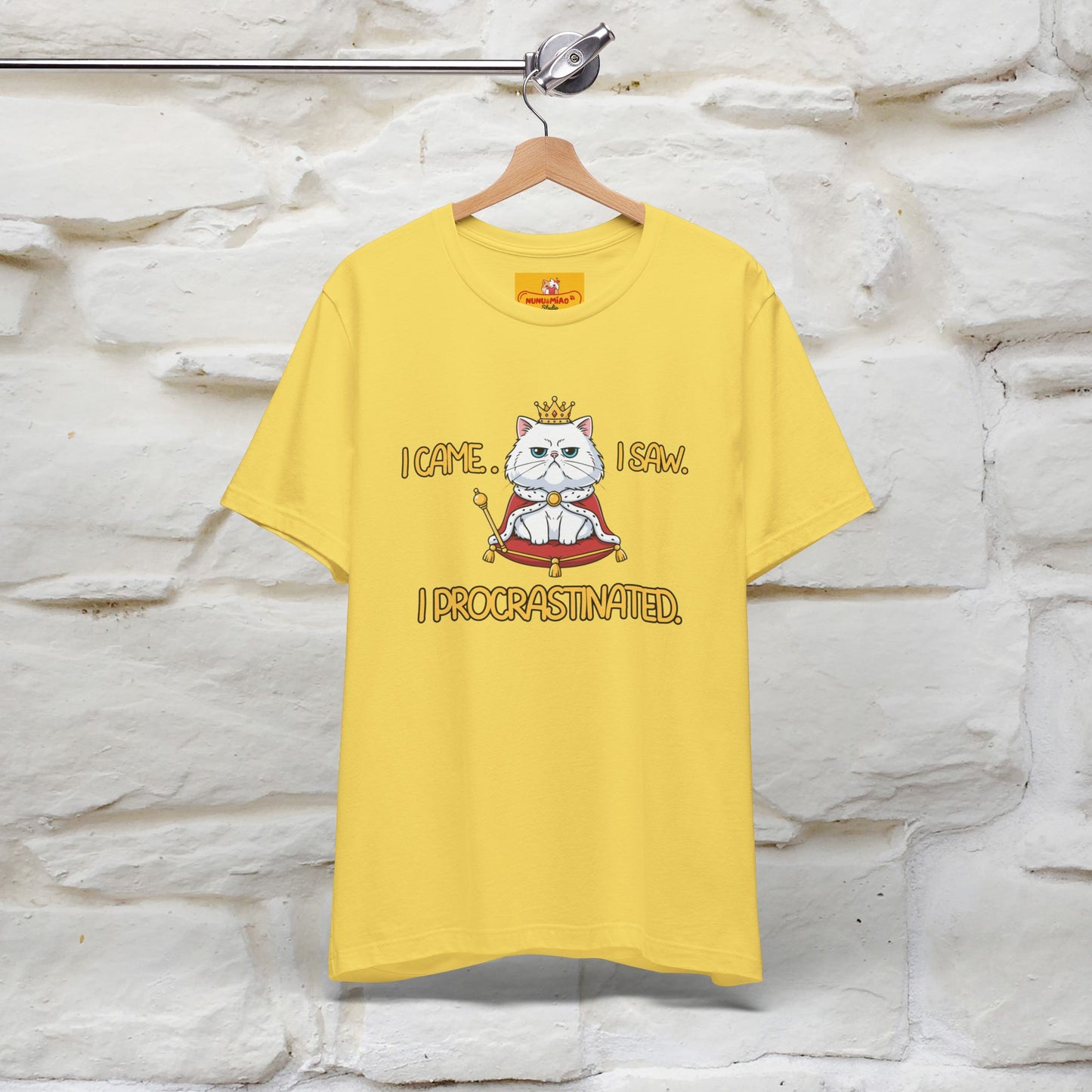 ''I came. I saw. I procrastinated.''| Funny T-Shirt | Nunu&Miao Studio