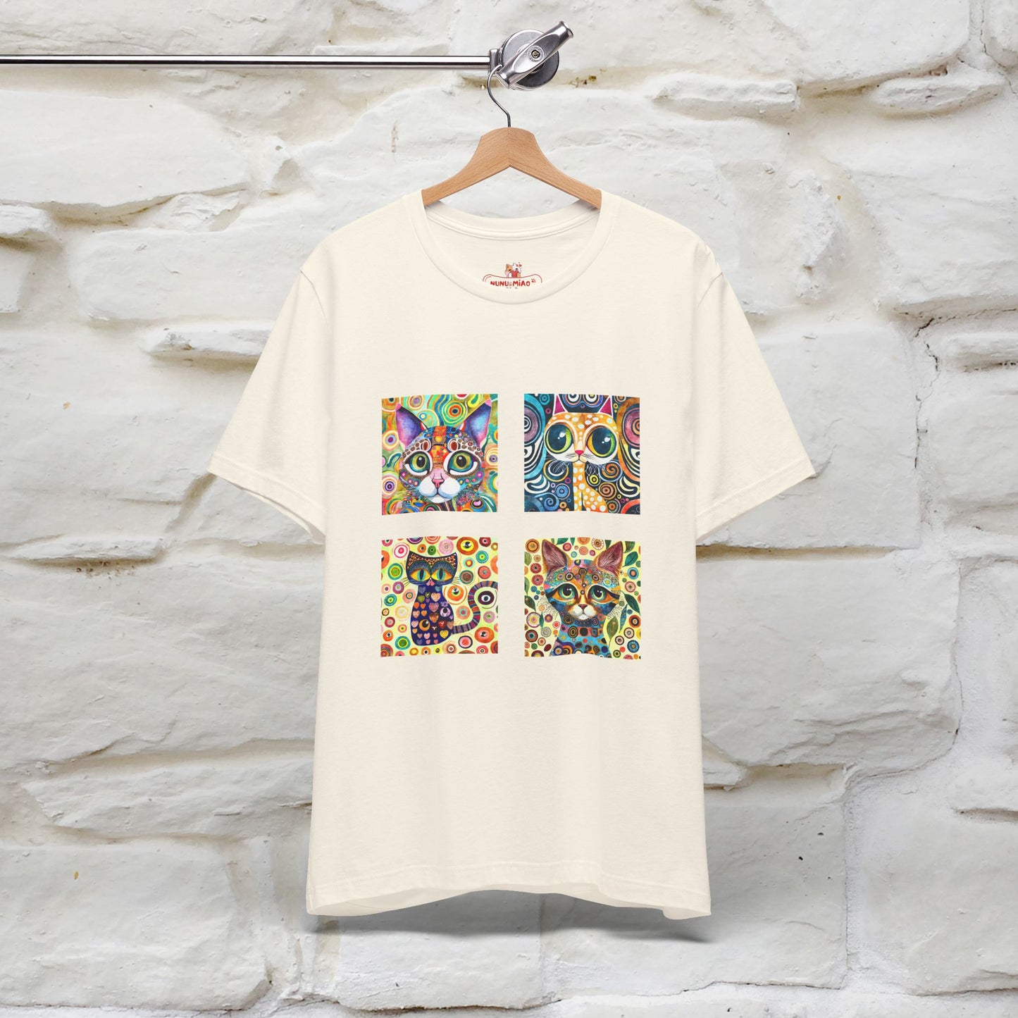 "Mosaic" Cat T-shirt for Men & Women | 100% Cotton* 🐾