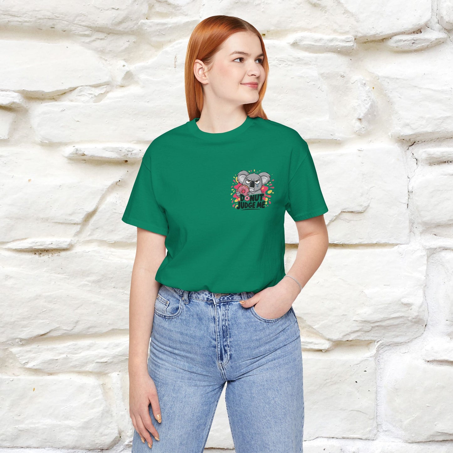 "Donut Judge Me " |Funny  T-Shirt | Front & Back Design | Nunu&Miao Studio