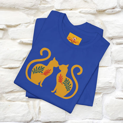 ''Power'' | Cat T-Shirt Front and Back Design | Nunu&Miao Studio