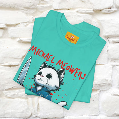 ''Michael Meowers'' Cat T-Shirt |  | Nunu&Miao Studio