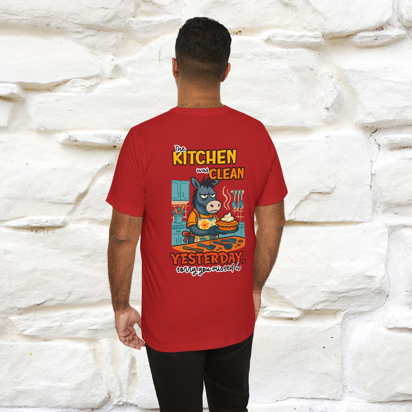 "The Kitchen Was Clean... " |Funny T-Shirt | Nunu&Miao Studio