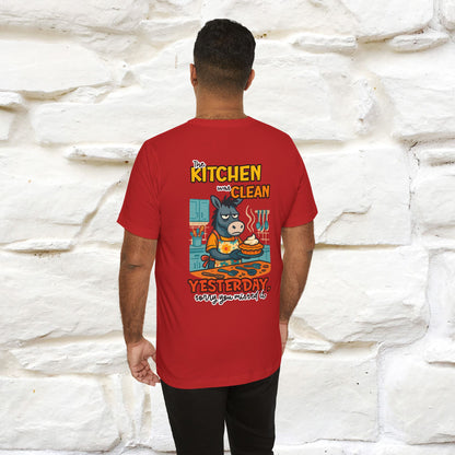 "The Kitchen Was Clean... " |Funny T-Shirt | Nunu&Miao Studio