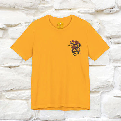 "The Rose and The Snake " Halloween T-shirt |Nunu&Miao Studio