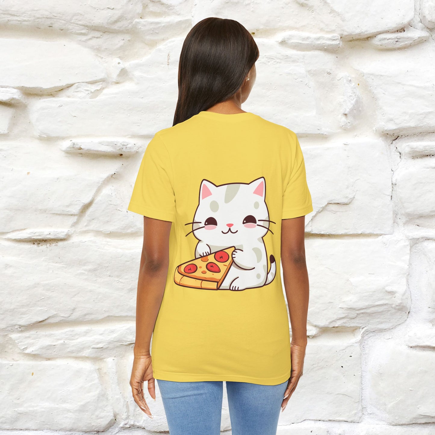 "I Love Pizza"| Cat T-shirt | Nunu&Miao Studio