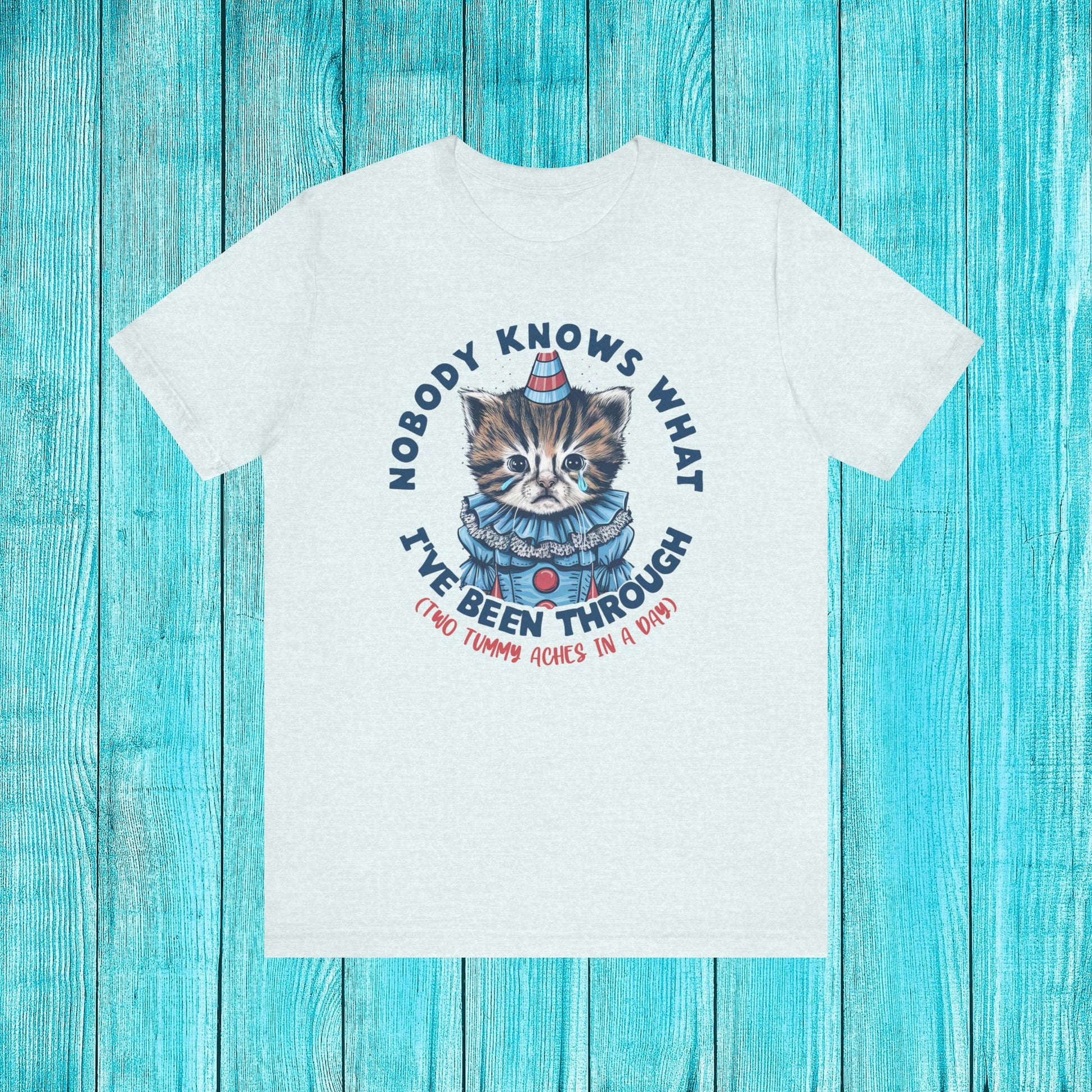 ''Nobody Knows What I Have Been Through '' T-shirt for Man 100% Cotton. - Nunu&Miao Studio