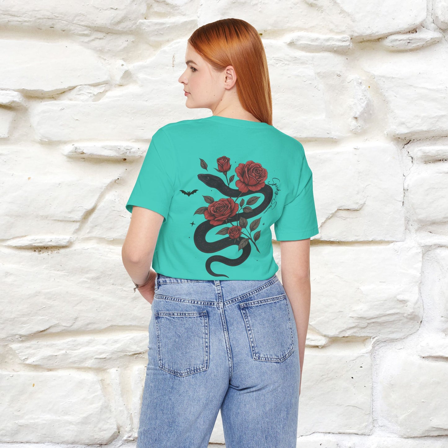 "The Rose and The Snake " Halloween T-shirt |Nunu&Miao Studio