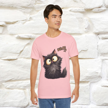 ''What ?'' | Cat T-Shirt  | Nunu&Miao Studio