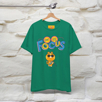 ''Don’t Lose Focus'' Cat T-Shirt | Nunu&Miao Studio