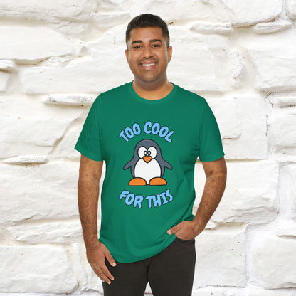 ''Too Cool For This" |Cat T-Shirt | Nunu&Miao Studio