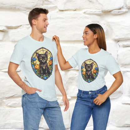 "Cat Mosaic" Cute Cat T-Shirt for Men & Women | 100% Cotton 🐾