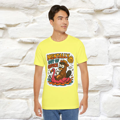''Mentally Out Of Office''|  Sarcastic Cat T-Shirt | Nunu&Miao Studio