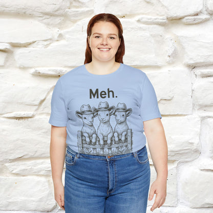 "Meh" Cute T-shirt |Nunu&Miao Studio - Nunu&Miao Studio