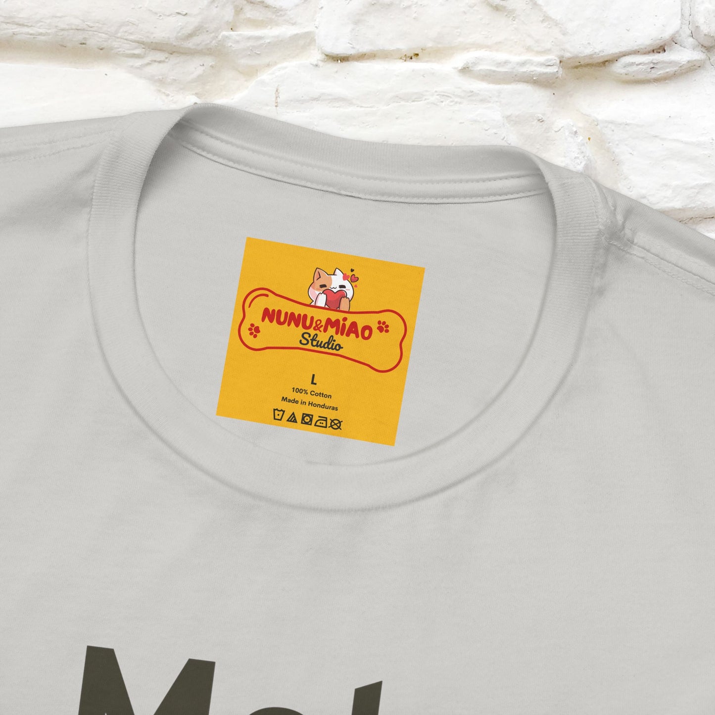 "Meh" Cute T-shirt |Nunu&Miao Studio